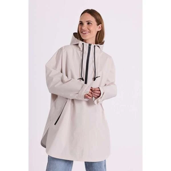 FQMOW-PONCHO Offwhite - Image 5
