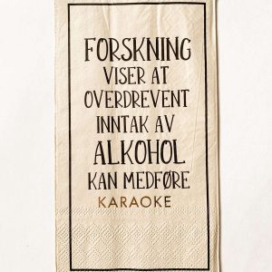 SERVIETT buffe «karaoke»
