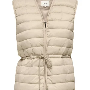 Jdyrenee Quilt Waistcoat Otw Sij Beige