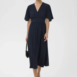 Kaffe Clothing KAsirena Long Dress Midnight Marine