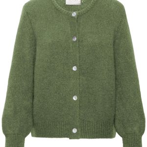 Sbgulvig Knit Cardigan Grønn