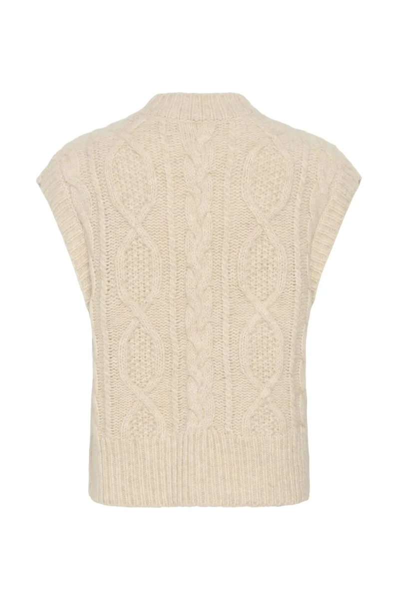 Chaninapw Waistcoat Beige - Image 8