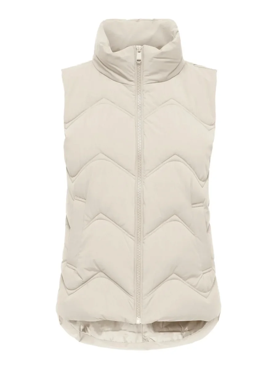 Jdypower Short Waistcoat Otw Hab Grå - Image 2