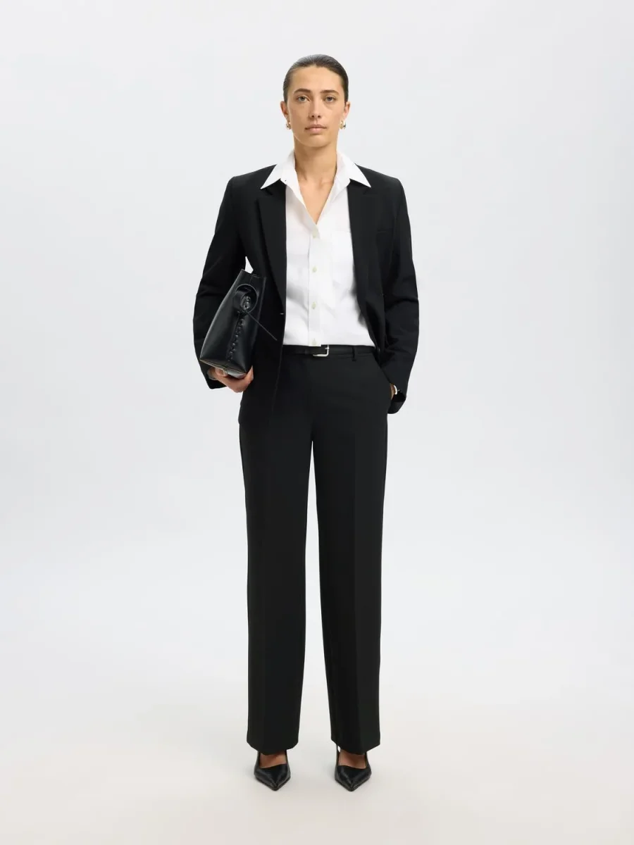 Slfrita Mw Wide Pant Fd Noos Sort - Image 6