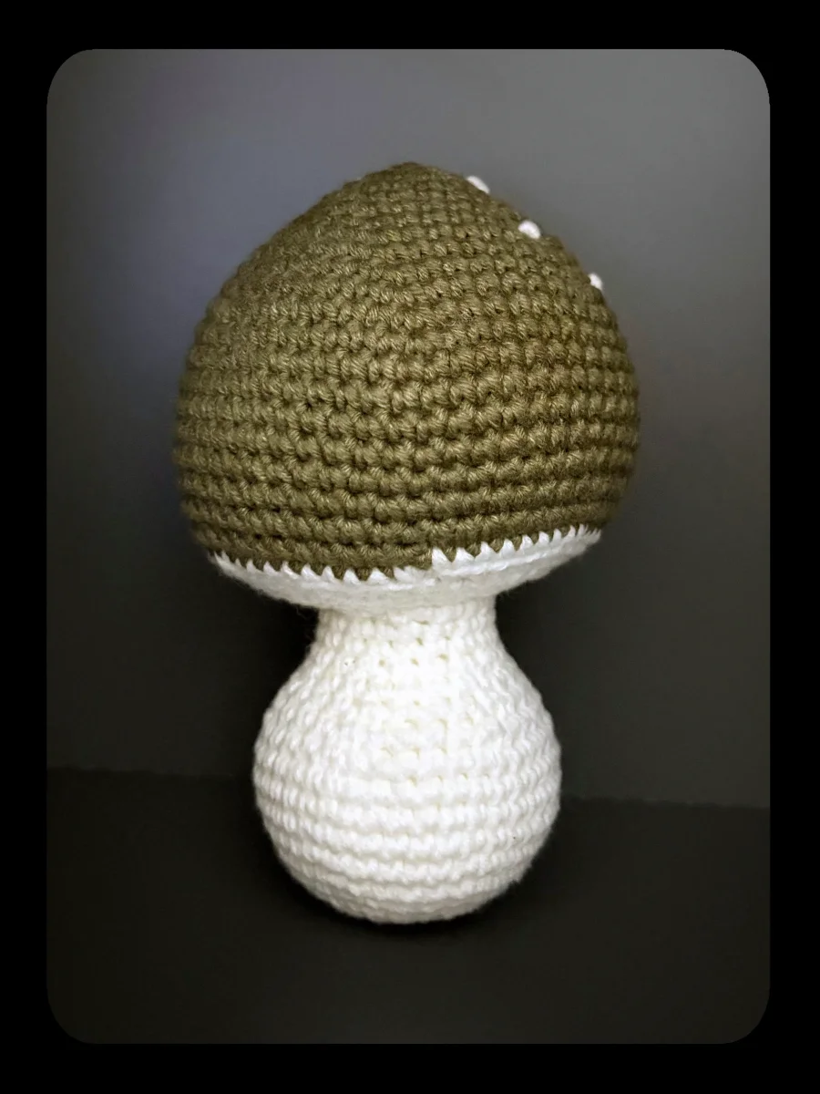 Håndlaget heklet kosevenn- Souf- Sopphie grønn- Amigurumi - Image 3