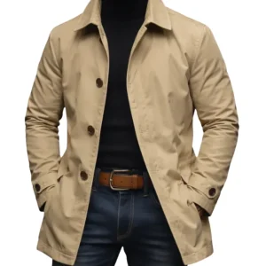 En elegant trenchcoat