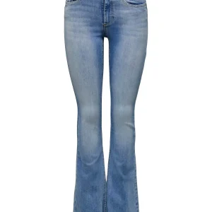 Onlblush Mid Flared Dnm Tai467 Noos Blå