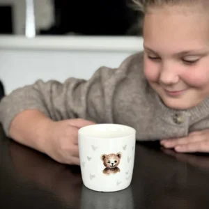 Sögne Home Krus Hvit Kids Bjørn