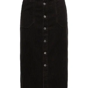 Jdyshiraz Hw Midi Button Skirt Pnt Brun