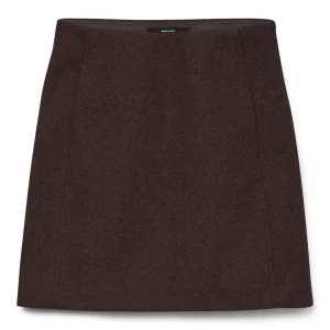 Vmfortuneallison Hw Short Skirt Ga Noos Brun