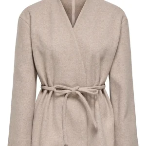 Onlfox-Trillion Belt Jacket Pnt Noos Beige
