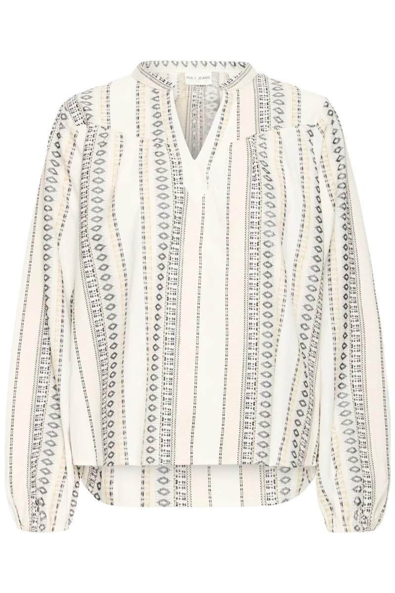Pzditte Blouse Beige - Image 2
