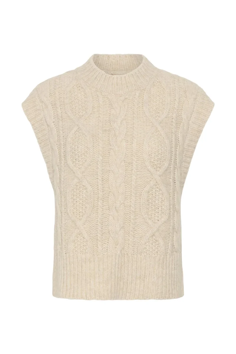 Chaninapw Waistcoat Beige - Image 2