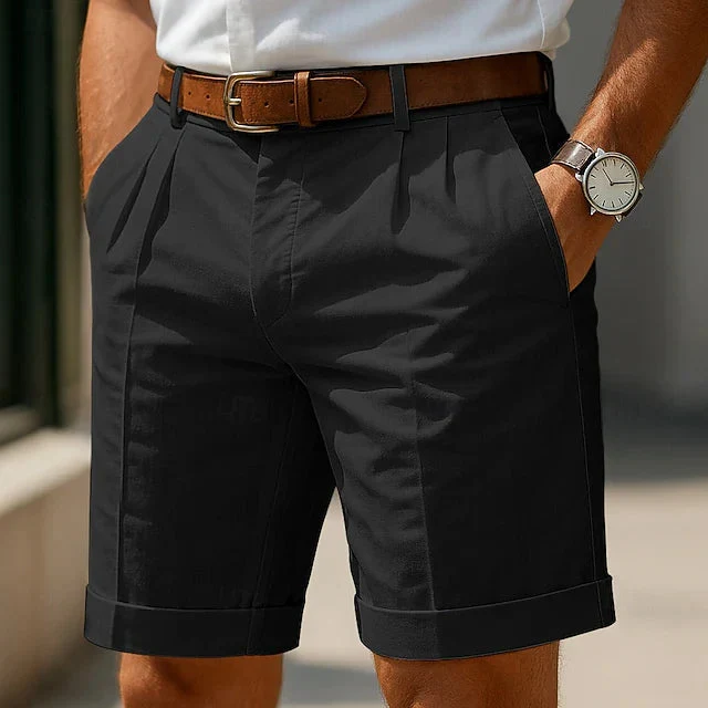 Sil| Plisserte chino-shorts til sommeren - Image 6