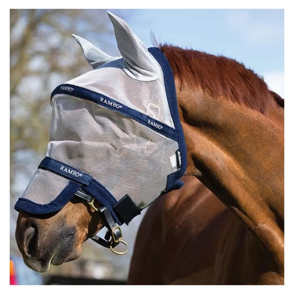 Rambo Flymask Plus Fluemaske