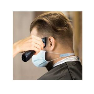 Silikonstrikk til munnbind 3pakk